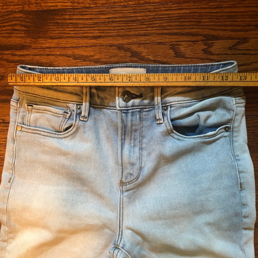DRIFTWOOD light washed Skinny Jeans with Floral Embroidery - Picture 4 of 7